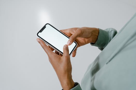 fans interacting through a mobile app