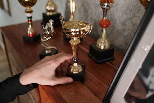 NHL awards on display